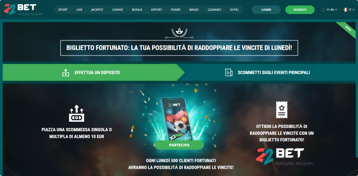 22Bet casinò